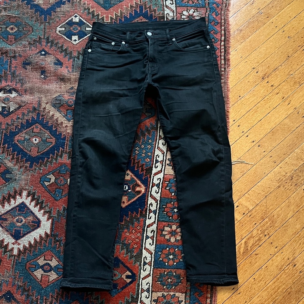 Levi's Black 502 Jeans Mens 30/30